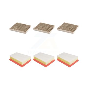 3x Air + 3x Cabin Filter (6 Total) Kit For Chevrolet Buick Trailblazer Encore GX Trax KFL-103573