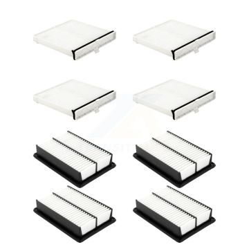4x Air + 4x Cabin Filter (8 Total) Kit For Mazda 3 CX-30 CX-50 Sport KFL-103592