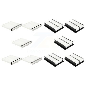5x Air + 5x Cabin Filter (10 Total) Kit For Mazda 3 CX-30 CX-50 Sport KFL-103601