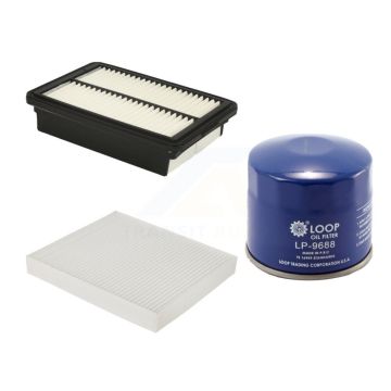 1x Air + 1x Cabin + 1x Engine Oil Filter Filter (3 Total) Kit For Hyundai Kona Kia Soul KFM-100003