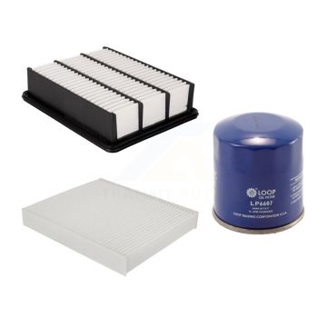 1x Air + 1x Cabin + 1x Engine Oil Filter Filter (3 Total) Kit For 2016-2021 Mazda CX-9 KFM-100006