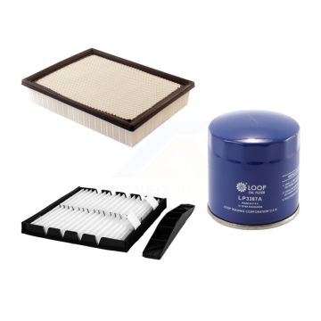 1x Air + 1x Cabin + 1x Engine Oil Filter Filter (3 Total) Kit For GMC Sierra 1500 Classic KFM-100020