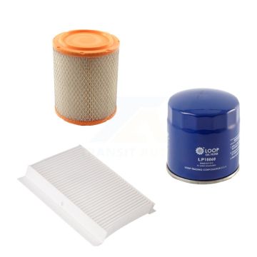 1x Air + 1x Cabin + 1x Engine Oil Filter Filter (3 Total) Kit For Jeep Compass KFM-100031