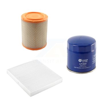 1x Air + 1x Cabin + 1x Engine Oil Filter Filter (3 Total) Kit For Jeep Patriot Compass KFM-100033