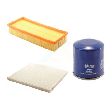 1x Air + 1x Cabin + 1x Engine Oil Filter Filter (3 Total) Kit For Nissan Altima KFM-100046