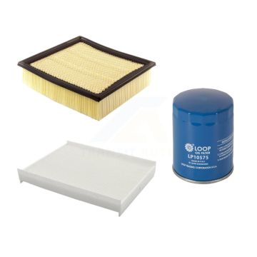 1x Air + 1x Cabin + 1x Engine Oil Filter Filter (3 Total) Kit For Ford F-150 Expedition KFM-100048