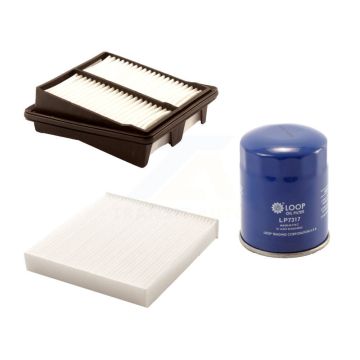 1x Air + 1x Cabin + 1x Engine Oil Filter Filter (3 Total) Kit For 2007-2008 Honda Fit KFM-100057