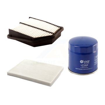 1x Air + 1x Cabin + 1x Engine Oil Filter Filter (3 Total) Kit For Suzuki Grand Vitara KFM-100067