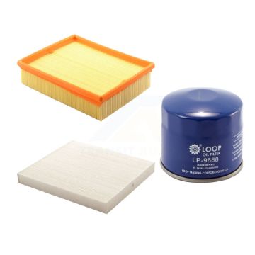 1x Air + 1x Cabin + 1x Engine Oil Filter Filter (3 Total) Kit For Hyundai Sonata 2.4L KFM-100068
