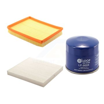 1x Air + 1x Cabin + 1x Engine Oil Filter Filter (3 Total) Kit For Kia Optima Magentis KFM-100069