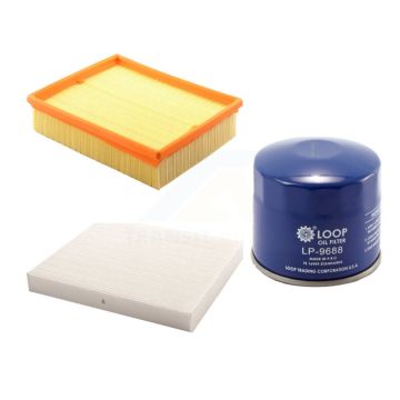 1x Air + 1x Cabin + 1x Engine Oil Filter Filter (3 Total) Kit For Hyundai Sonata 2.4L KFM-100073