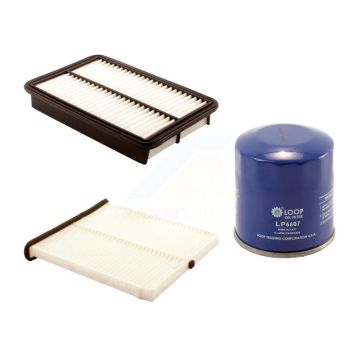 1x Air + 1x Cabin + 1x Engine Oil Filter Filter (3 Total) Kit For Mazda CX-5 3 Sport 6 KFM-100084
