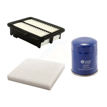 1x Air + 1x Cabin + 1x Engine Oil Filter Filter (3 Total) Kit For 2015-2020 Honda Fit KFM-100114
