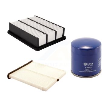 1x Air + 1x Cabin + 1x Engine Oil Filter Filter (3 Total) Kit For 2019 Mazda CX-5 2.2L KFM-100140