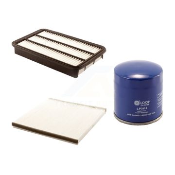 1x Air + 1x Cabin + 1x Engine Oil Filter Filter (3 Total) Kit For Toyota Avalon Solara KFM-100154