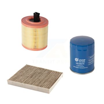 1x Air + 1x Cabin + 1x Engine Oil Filter Filter (3 Total) Kit For Cadillac ATS KFM-100162