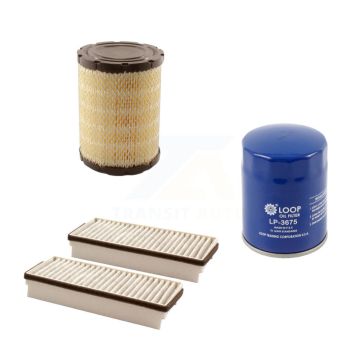 1x Air + 1x Cabin + 1x Engine Oil Filter Filter (3 Total) Kit For 2004 Buick Rainier 4.2L KFM-100170