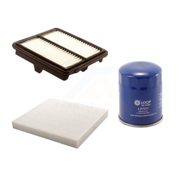 1x Air + 1x Cabin + 1x Engine Oil Filter Filter (3 Total) Kit For Honda Civic Acura ILX KFM-100175