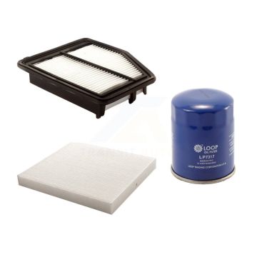 1x Air + 1x Cabin + 1x Engine Oil Filter Filter (3 Total) Kit For Honda Civic Acura ILX KFM-100176