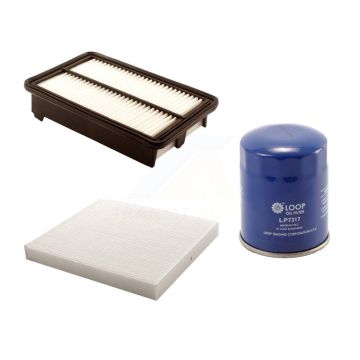 1x Air + 1x Cabin + 1x Engine Oil Filter Filter (3 Total) Kit For Honda Civic Acura ILX KFM-100177