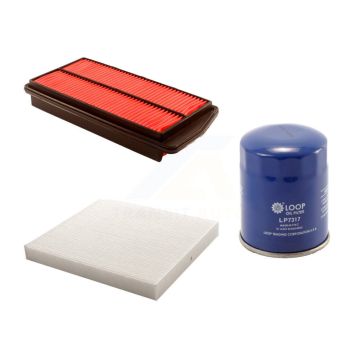 1x Air + 1x Cabin + 1x Engine Oil Filter Filter (3 Total) Kit For 2007-2012 Acura RDX KFM-100182