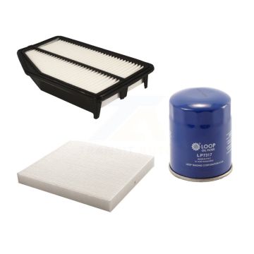 1x Air + 1x Cabin + 1x Engine Oil Filter Filter (3 Total) Kit For 2015-2016 Honda CR-V KFM-100190