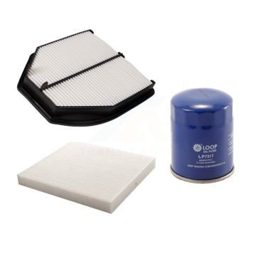 1x Air + 1x Cabin + 1x Engine Oil Filter Filter (3 Total) Kit For 2016-2022 Acura ILX KFM-100192