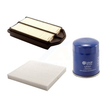 1x Air + 1x Cabin + 1x Engine Oil Filter Filter (3 Total) Kit For 2007-2009 Honda CR-V KFM-100200