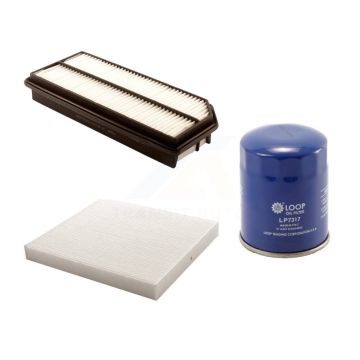 1x Air + 1x Cabin + 1x Engine Oil Filter Filter (3 Total) Kit For 2007-2008 Acura TL KFM-100201