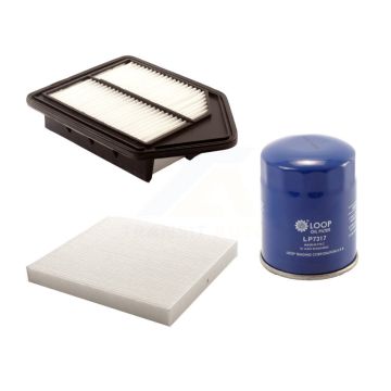1x Air + 1x Cabin + 1x Engine Oil Filter Filter (3 Total) Kit For 2010-2011 Honda CR-V KFM-100202