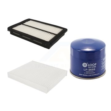 1x Air + 1x Cabin + 1x Engine Oil Filter Filter (3 Total) Kit For Hyundai Sonata KFM-100241