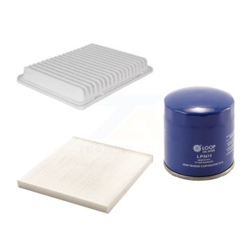 1x Air + 1x Cabin + 1x Engine Oil Filter Filter (3 Total) Kit For Toyota Tacoma 2.7L KFM-100260