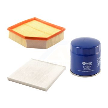 1x Air + 1x Cabin + 1x Engine Oil Filter Filter (3 Total) Kit For Dodge Dart 2.4L 2.0L KFM-100262