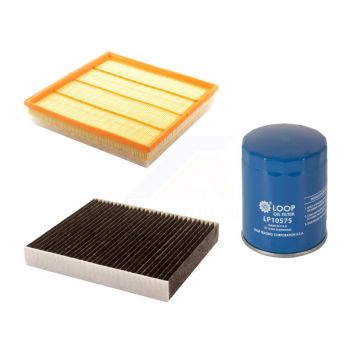 1x Air + 1x Cabin + 1x Engine Oil Filter Filter (3 Total) Kit For Cadillac SRX KFM-100294