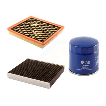 1x Air + 1x Cabin + 1x Engine Oil Filter Filter (3 Total) Kit For Buick LaCrosse Allure KFM-100295