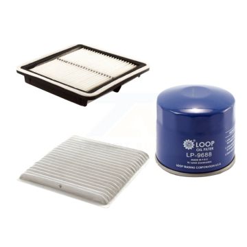 1x Air + 1x Cabin + 1x Engine Oil Filter Filter (3 Total) Kit For Subaru Outback B9 KFM-100300