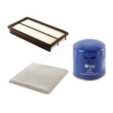 1x Air + 1x Cabin + 1x Engine Oil Filter Filter (3 Total) Kit For Mazda MPV KFM-100302