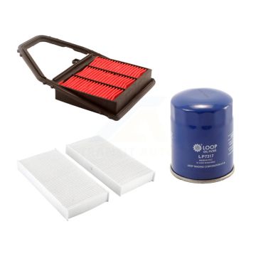 1x Air + 1x Cabin + 1x Engine Oil Filter Filter (3 Total) Kit For Honda Civic Acura EL KFM-100327