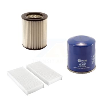 1x Air + 1x Cabin + 1x Engine Oil Filter Filter (3 Total) Kit For 02-03 Honda Civic 2.0L KFM-100329