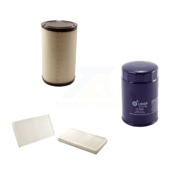 1x Air + 1x Cabin + 1x Engine Oil Filter Filter (3 Total) Kit For Cadillac Escalade KFM-100362