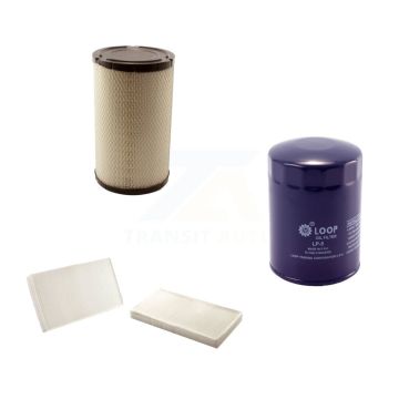 1x Air + 1x Cabin + 1x Engine Oil Filter Filter (3 Total) Kit For Cadillac Escalade KFM-100363