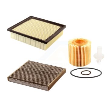 1x Air + 1x Cabin + 1x Engine Cartridge Oil Filter (3 Total) Kit For Toyota Sienna Lexus KFM-100391