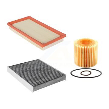 1x Air + 1x Cabin + 1x Engine Cartridge Oil Filter (3 Total) Kit For Toyota C-HR KFM-100398