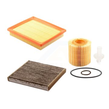 1x Air + 1x Cabin + 1x Engine Cartridge Oil Filter (3 Total) Kit For Toyota RAV4 Lexus KFM-100403