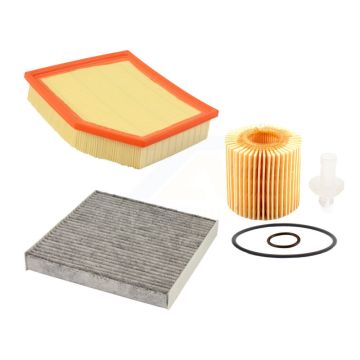 1x Air + 1x Cabin + 1x Engine Cartridge Oil Filter (3 Total) Kit For Lexus IS300 IS350 KFM-100404
