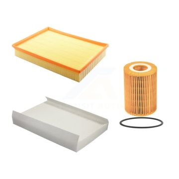 1x Air + 1x Cabin + 1x Engine Cartridge Oil Filter (3 Total) Kit For Mercedes-Benz 2500 KFM-100409