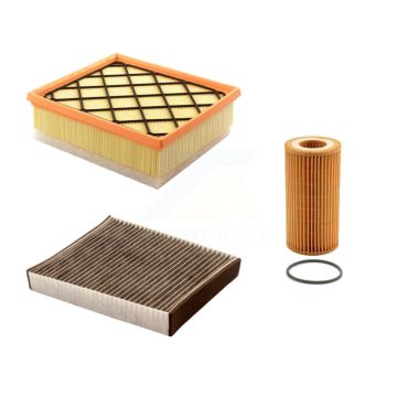 1x Air + 1x Cabin + 1x Engine Cartridge Oil Filter (3 Total) Kit For Volvo S40 C30 V50 KFM-100425