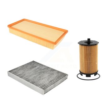 1x Air + 1x Cabin + 1x Engine Cartridge Oil Filter (3 Total) Kit For Audi Q7 Volkswagen KFM-100432