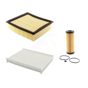 1x Air + 1x Cabin + 1x Engine Cartridge Oil Filter (3 Total) Kit For Ford F-150 2.7L KFM-100433