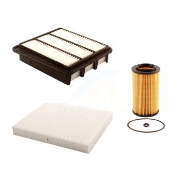 1x Air + 1x Cabin + 1x Engine Cartridge Oil Filter (3 Total) Kit For Hyundai Sonata Azera KFM-100437